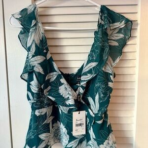 Bardot Lush Floral Blouse - NEW with tags